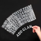 ArtSkills Gem Letter Stickers, 130 CT, thumbnail image 4 of 5