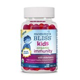 Mommy's Bliss Kids Organic Immunity Gummies, Berry Flavor, 60 CT, thumbnail image 1 of 4