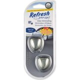 Refresh Your Car Odor Eliminating Mini Diffuser, New Car Scent, 2 CT, thumbnail image 1 of 2