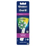 Oral-B CrossAction Electric Toothbrush Replacement Brush Heads, 3/Pack, thumbnail image 1 of 11