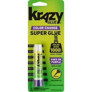 Krazy Glue Super Glue, Color Change