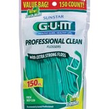Sunstar Gum Professional Clean Flosser Fresh Mint, 150CT, thumbnail image 1 of 1
