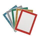 Ultra Brite Glitter Glam Poster Board, 11"x14", Assorted Colors, thumbnail image 2 of 3