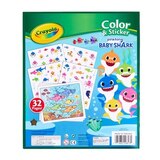Crayola Baby Shark Coloring Pages and Stickers, thumbnail image 3 of 3