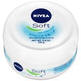 NIVEA Soft Face/Body/Hands Moisturizing Creme, 6.8 OZ, thumbnail image 1 of 8