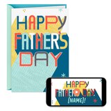 Hallmark Personalized Video Fathers Day Card, Good Vibes (Record Your Own Video Greeting), thumbnail image 1 of 6