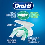 Oral-B Nighttime Dental Guard for Teeth Grinding Protection, Custom Fit, Professional Thin Design, Scope Original Mint Flavor, thumbnail image 3 of 5