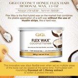 GiGi Coconut Honee Flex Wax, 13 OZ, thumbnail image 2 of 5