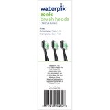 Waterpik Replacement Triple Sonic Brush Heads - Black STRB-3WB, thumbnail image 2 of 5