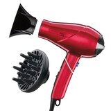 Conair InfinitiPRO 1875W Folding Handle Compact Hair Dryer, Red, thumbnail image 1 of 9