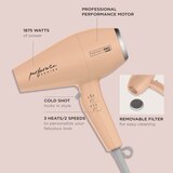 Conair InfinitiPRO Ionic Ceramic Performa Series Hair Dryer, Tan, thumbnail image 3 of 11