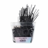 Conair Bobby Pins with Pouch, Black, 200 CT, thumbnail image 3 of 6