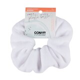 Conair Consciously Minded Towel Scrunchie, White, thumbnail image 1 of 5