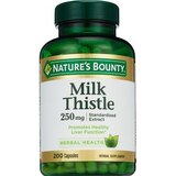 Nature's Bounty Milk Thistle Capsules 250mg, 200CT, thumbnail image 1 of 1