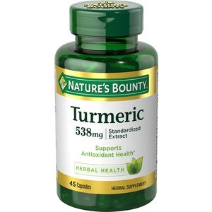 Nature's Bounty Turmeric Standardized Extract Capsules 500mg, 45CT