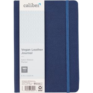 Caliber Softbound Belted Closure Journal, 160 Sheets, Assorted