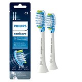 Philips Sonicare Premium Plaque Control Replacement Brush Heads, White, 2CT, thumbnail image 1 of 5