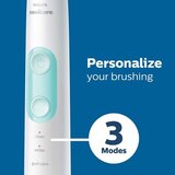 Philips Sonicare ProtectiveClean 5100 Rechargeable Electric Toothbrush, White, thumbnail image 4 of 5