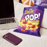 Takis Pop! Fuego Hot Chili Pepper & Lime Popcorn, 2 oz, thumbnail image 5 of 8