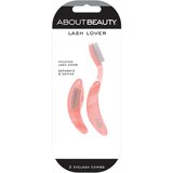 About Beauty Lash Lover Travel Folding Eye Lash Comb & Brush, thumbnail image 1 of 2