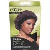 Firstline Evolve Essentials Satin Midnight Bonnet, Black, thumbnail image 1 of 2