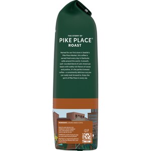 Starbucks Ground Coffee, Pike Place Medium Roast, 18 oz