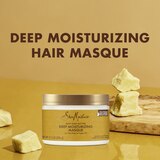 Shea Moisture Raw Shea Butter Deep Treatment Masque, 12 OZ, thumbnail image 5 of 5