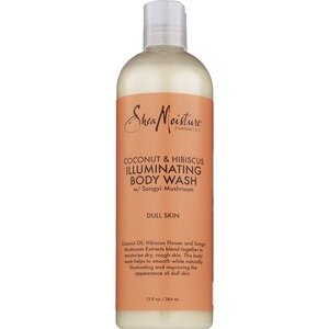 SheaMoisture Coconut & Hibiscus Illuminating Body Wash, 16 OZ