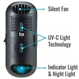 HealthSmart Plug-In UV-C Air Sanitizer, thumbnail image 3 of 7