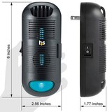 HealthSmart Plug-In UV-C Air Sanitizer, thumbnail image 4 of 7