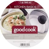 Good Cook Kitchen Basics Stainless Steel Saucepan with Glass Lid, thumbnail image 4 of 4