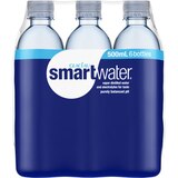 Smartwater Vapor Distilled Premium Water Bottle, thumbnail image 2 of 4