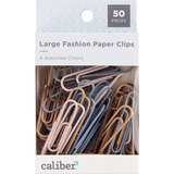 Caliber Large Paper Clips, 50 CT, thumbnail image 1 of 2
