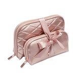 Allegro Quilted Makeup Bag, Rose Gold, 2 CT, thumbnail image 2 of 4