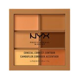 NYX Professional Makeup 3C Conceal Correct Contour Palette, thumbnail image 3 of 4