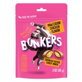 BONKERS Crunchy and Soft Cat Treats, Paw Lickin' Chicken Flavor, 3oz CRUNCHY AND SOFT CAT TREATS PAW LICKIN' CHICKEN FLAVOR, 3oz, thumbnail image 1 of 8