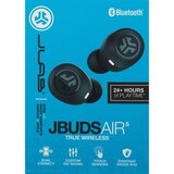 Jlab JBudsAIR Wireless Earbuds, Black, thumbnail image 1 of 5