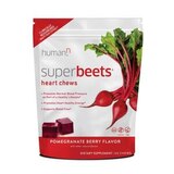 HumanN SuperBeets Heart Chews - Pomegranate Berry flavor, thumbnail image 1 of 4