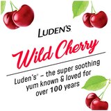 Luden's Deliciously Soothing Throat Drops, Wild Cherry Flavor, thumbnail image 2 of 5