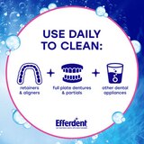 Efferdent Anti-Bacterial Denture Cleanser, thumbnail image 3 of 6