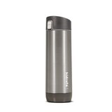 HidrateSpark Steel LED Chug Tumbler, Brushed Stainless Steel, 17 oz, thumbnail image 2 of 6