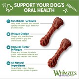 WHIMZEES by Wellness Natural Grain Free Long Lasting Dental Dog Treats, Daily Use Packs, Small Brushzees, 14ct, thumbnail image 3 of 6