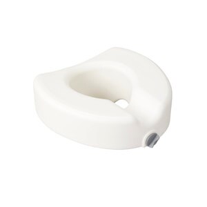 Drive Medical Premium Plastic Raised Toilet Seat with Lock