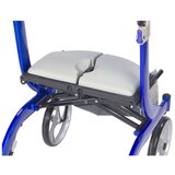 Drive Medical Nitro DLX Euro Style Rollator Rolling Walker, thumbnail image 4 of 5