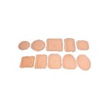 Austin Medical Ampatch Style F-3 Stoma Cover 3/4 in. x 1-1/4 in. Rectangular Center Hole, 50CT, thumbnail image 1 of 1