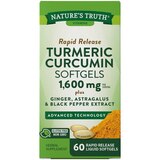 Nature's Truth Turmeric Curcumin 1600 mg, thumbnail image 1 of 4