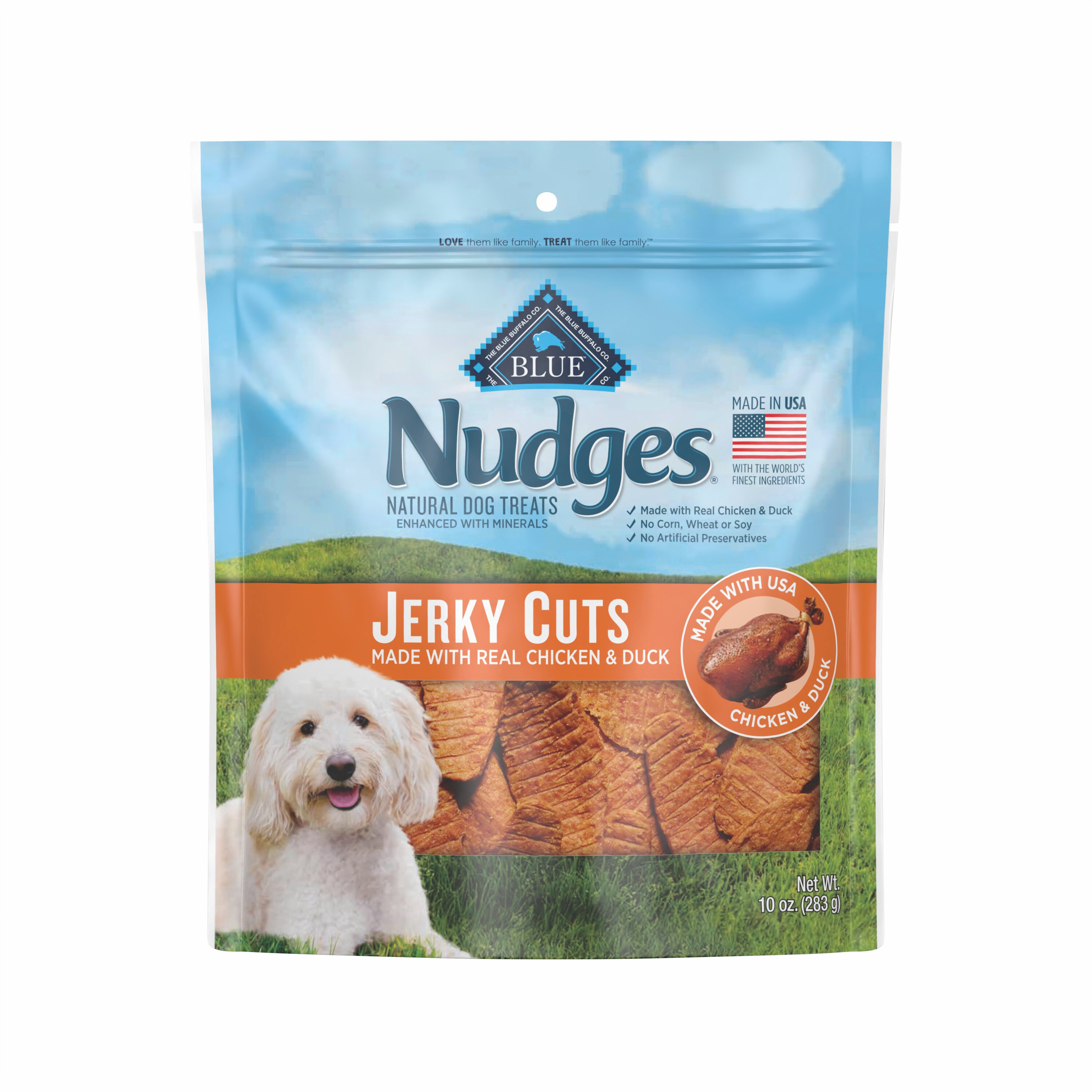 Blue Buffalo Nudges Dog Treat, Chicken & Duck Flavor