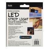 Itek Sound Activated LED Strip Light, thumbnail image 3 of 4