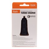 Itek PD 38 Car Charger, Black, thumbnail image 2 of 4