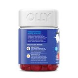 OLLY Kids Sleep Gummies, Occasional Sleep Support, 0.5mg Melatonin - Raspberry, thumbnail image 2 of 5